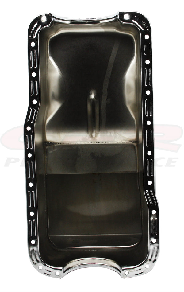 1965-87 FORD SMALL BLOCK 351W DRAG RACING OIL PAN - CHROME