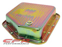CHEVY-GM TURBO TH-200 STEEL TRANSMISSION PAN - ZINC