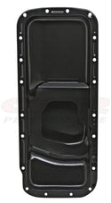 Black Oil Pan - Fits 1967–1987 Chrysler/Mopar BB 361 383 400 413 440 & HEMI 426 Engines – Center Sump, 5-Quart Capacity – Black Finish