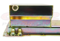 STEEL 1965-72 CHEVY GM LS ENGINES OIL PAN 7 QT AN -10 FITTING - ZINC